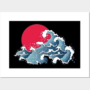 Japan’s wave Posters and Art